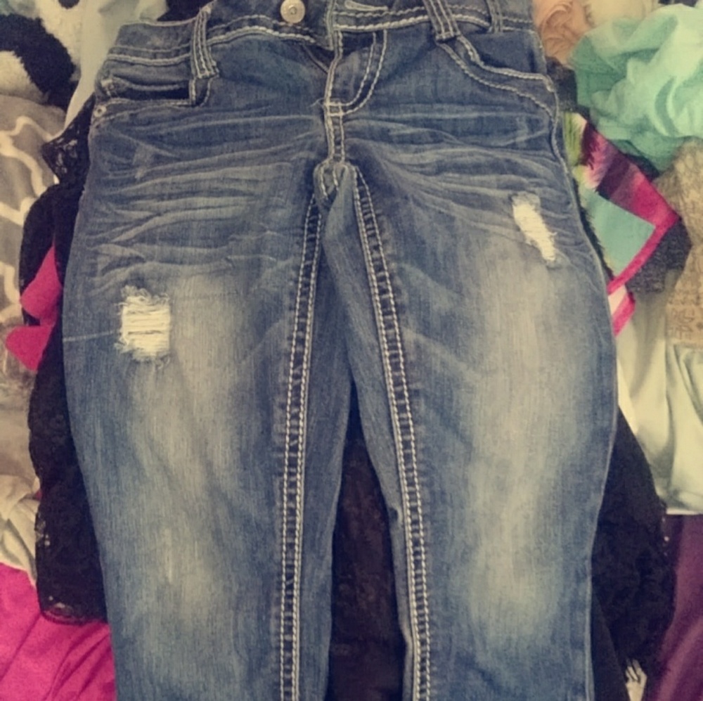 ripped jeans
